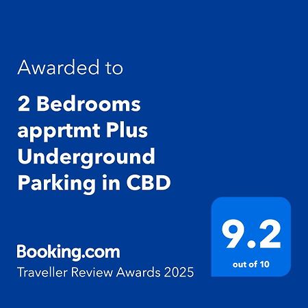 2 Bedrooms Apprtmt Plus Underground Parking In Cbd Christchurch Kültér fotó