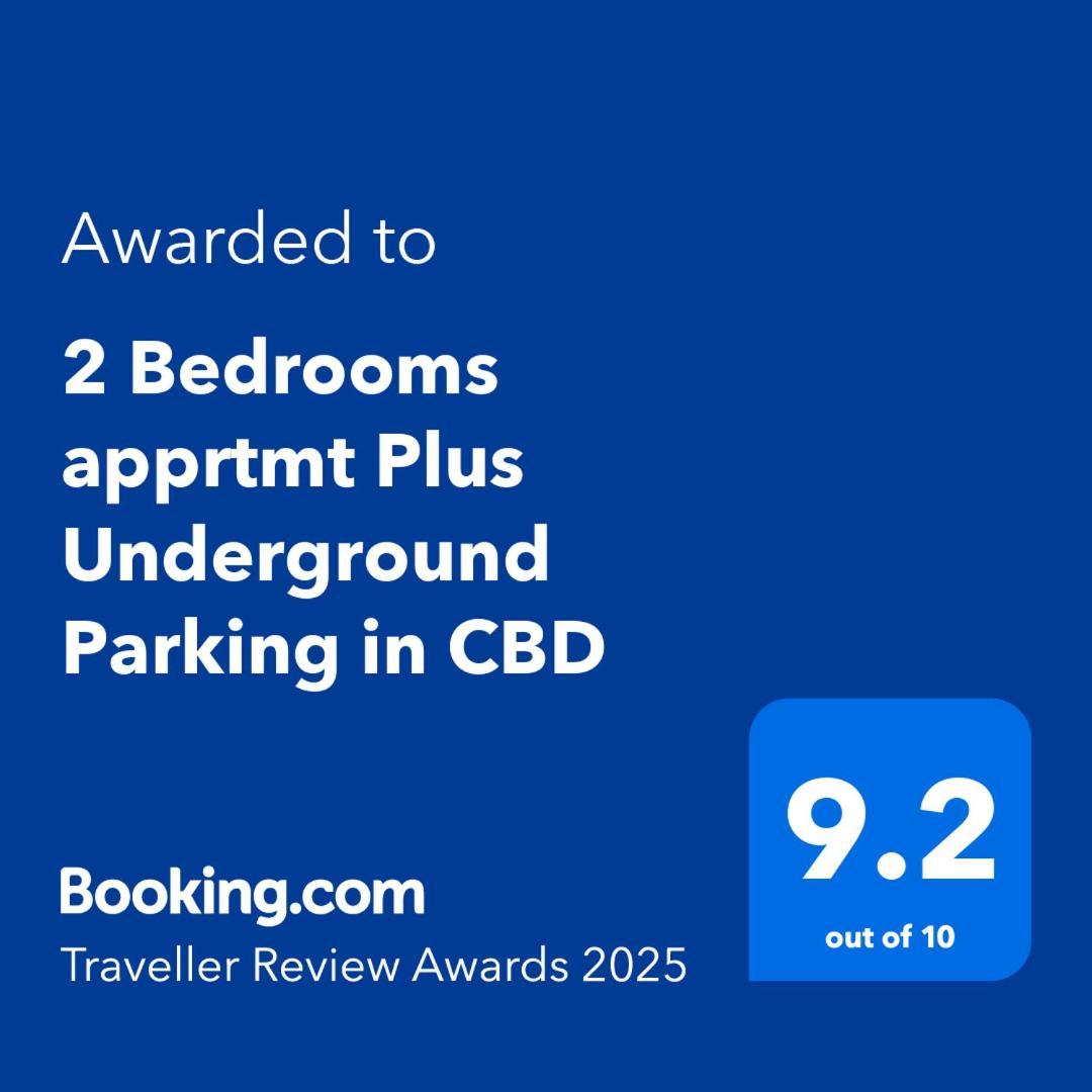 2 Bedrooms Apprtmt Plus Underground Parking In Cbd Christchurch Kültér fotó